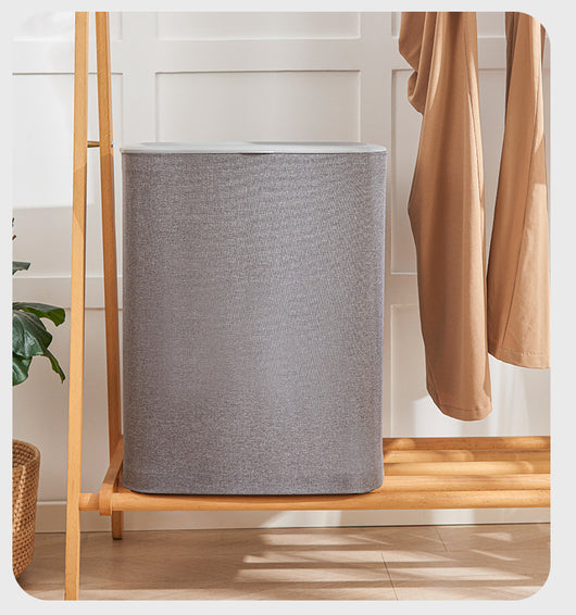 Canasta de Tela para Ropa Sucia con Tapa - Organizador Multifunción - Image 12