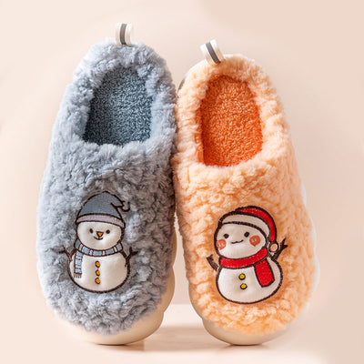 Pantuflas Snowman Térmicas para Pareja - Cómodas, Antideslizantes y Abrigadas - Image 8