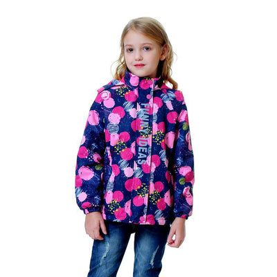 Chaqueta Impermeable con Capucha para Niños y Niñas - Diseño Moderno Midi - Image 2