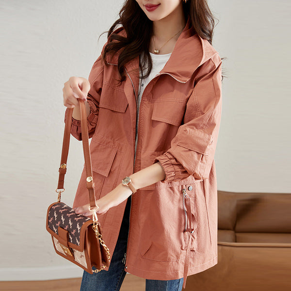 Gabardina Western Midi Mujer - Estilo Juvenil y Moderno