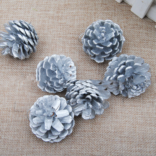 Piñas de Pino Naturales para Decoración Navideña - Image 6