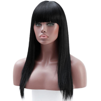 Peluca Larga Liso Europeo Americano para Mujer - Image 6