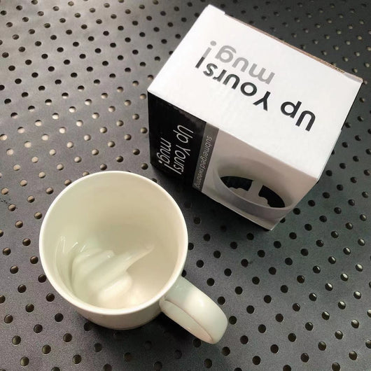 Taza de Cerámica con Diseño Irreverente - Taza Personalidad Dedo Medio - Image 3