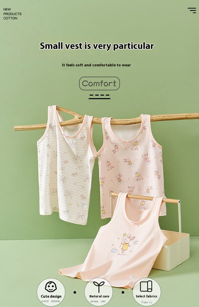 Camiseta Tirantes de Algodón para Niñas - Talla Grande - Image 25