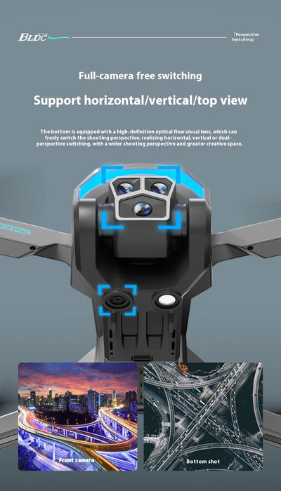 Dron Inteligente Cuadrirrotor con Tres Cámaras y Motor sin Escobillas - Image 13