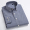 Camisa Casual de Algodón a Cuadros para Hombre - Manga Larga Transpirable Otoño