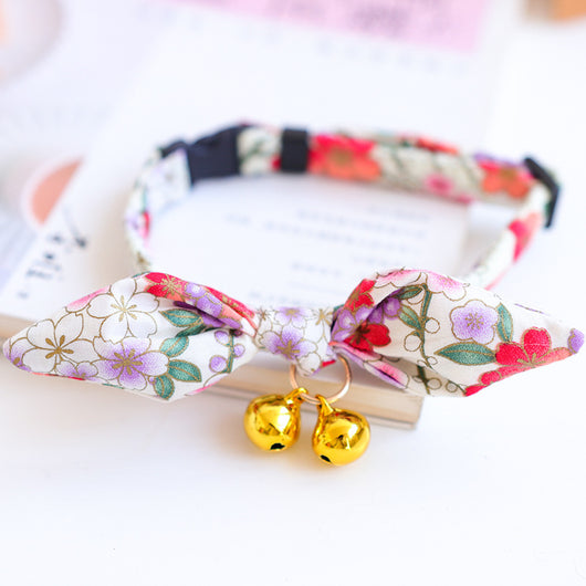 Collar Festivo para Mascotas con Lazo y Campana - Gato, Cachorro y Conejo - Image 12