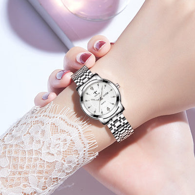 Reloj de Cuarzo para Mujer Elegante e Impermeable con Esfera Luminosa - Image 8