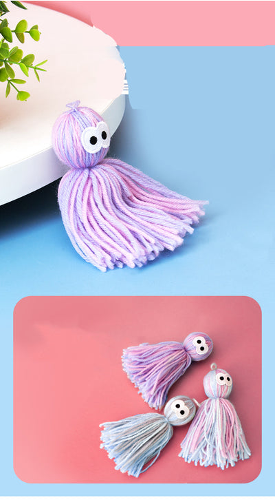 Pelota de Lana para Gatos Resistente a Mordidas con Cuerda Colgante - Image 9