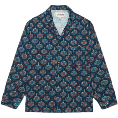 Camisa Retro Morphed Flor de Marañón Cuello Cubano para Hombre - Image 8