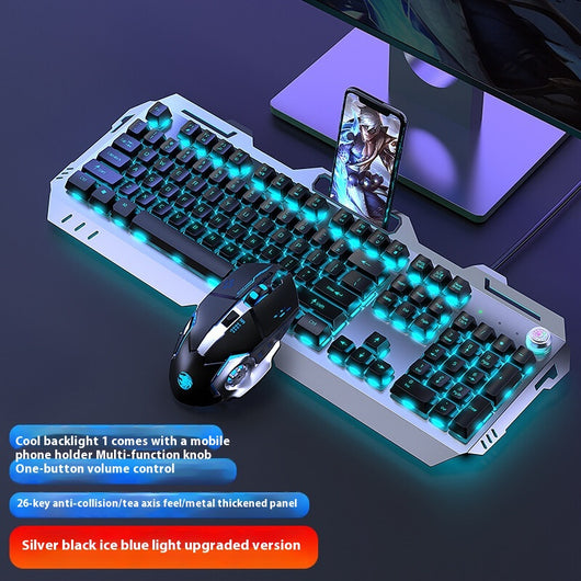 Teclado Mecánico Gaming con Perilla de Control Ergonómica - Image 19