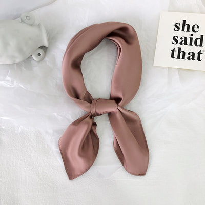 Pañuelo de Seda Puro Color para Mujer - Elegancia y Versatilidad - Image 20