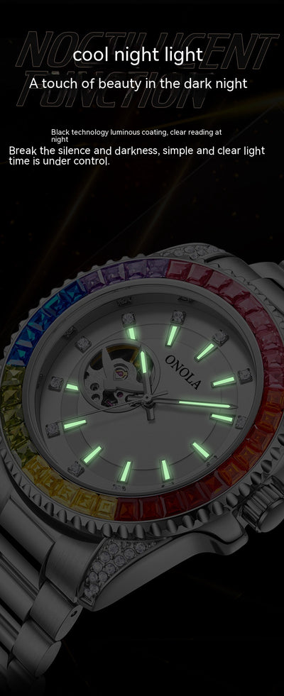 Reloj Automático para Hombre con Correa de Acero Inoxidable Macizo - Image 14