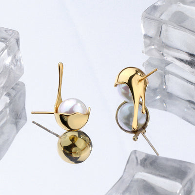 Aretes de Plata Pura con Estilo Contemporáneo - Image 6