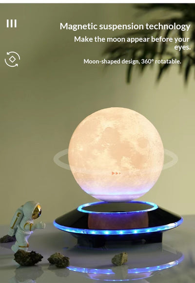 Lámpara Flotante Magnética Moon - Iluminación Atmosférica para Dormir - Image 6