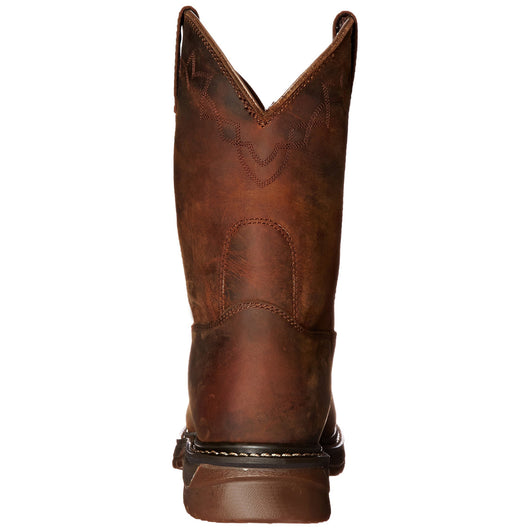 Botas Motociclistas para Hombre con Punta Redonda, Talón Bajo y Puños Elásticos - Image 9