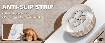 Comedero Lento de Cerámica para Perros Medianos y Grandes - Antideslizante - Image 14