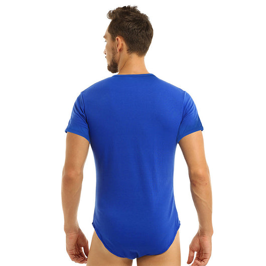 Pijama Hombre Manga Corta Cuello Redondo Botones Transpirable - Image 23