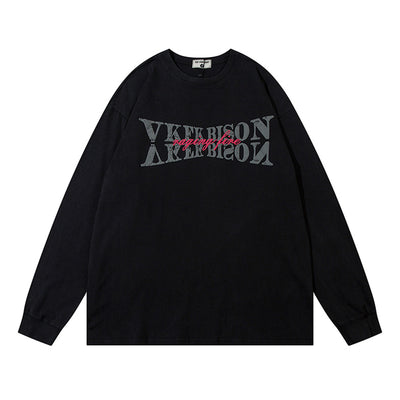 Playera de Algodón Suelta con Estampa Estatua para Hombre - Image 12