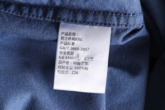 Camisa Casual de Algodón para Hombre - Image 17