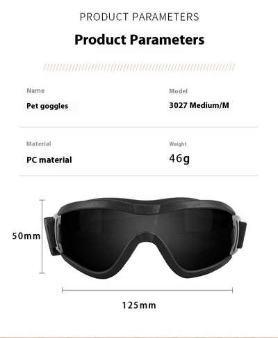 Gafas de Sol para Perros con Protección UV - Lentes Deportivas para Mascotas - Image 33