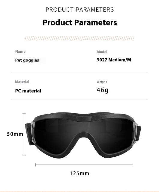 Gafas de Sol para Perros con Protección UV - Lentes Deportivas para Mascotas - Image 33