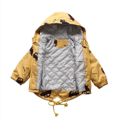 Abrigo Acolchado con Capucha para Niños - Image 10