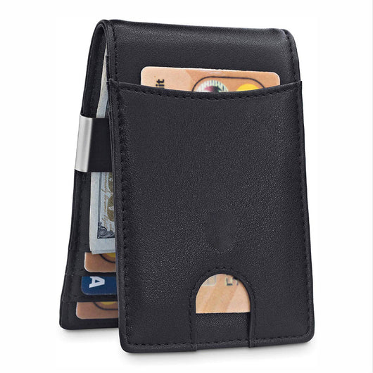 Cartera RFID para Hombre en Cuero Genuino - Protección Contra Robo de Datos - Image 6