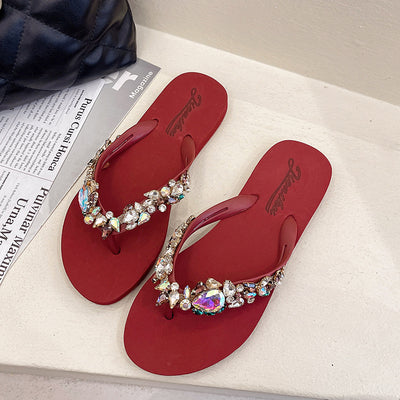 Sandalias Bohemias Planas para Playa - Chanclas Antideslizantes para Mujer - Image 6
