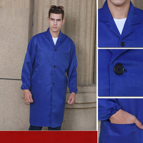 Uniforme Azul Profesional para Publicidad y Trabajo