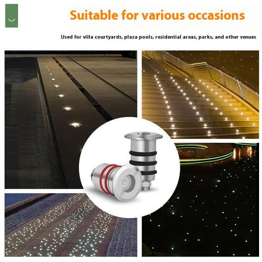 Lámpara LED Respirable para Piso Subterráneo 1W - Luz de Escalera Elegante - Image 3