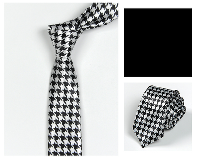 Corbata Tejida de Poliéster a Rayas para Mujer con Camisa Coordinada - Image 2