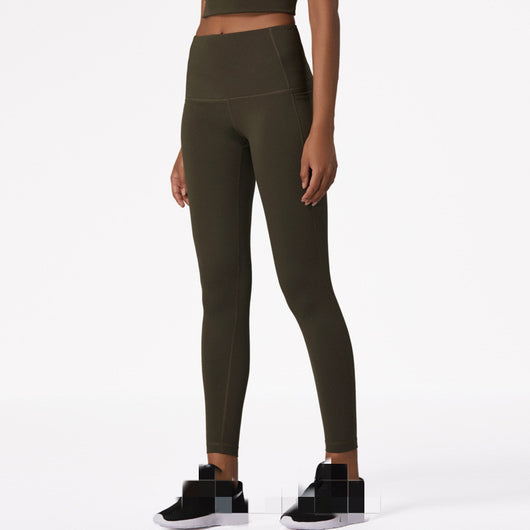 Pantalones Yoga Talle Alto Doble Cara Nude - Control de Abdomen y Cadera para Mujer - Image 10