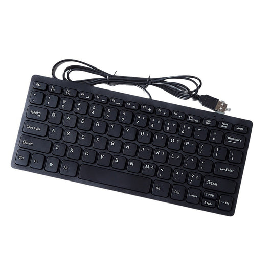 Teclado USB Compacto Silencioso para Computadora de Escritorio y Portátil - Image 4