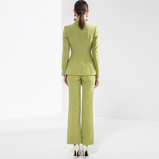 Traje Irregular Ajustado para Mujer - Diseño Moderno y Favorecedora - Image 9