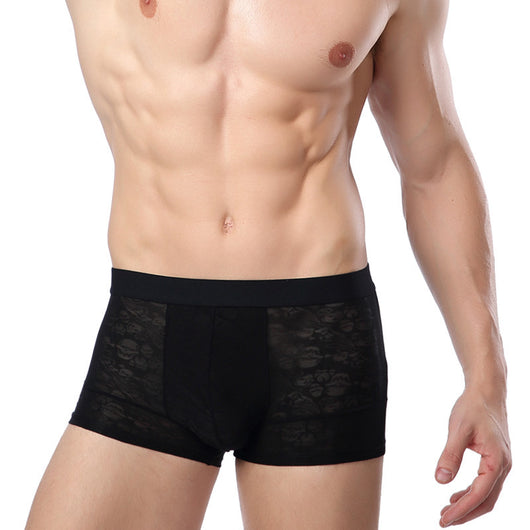 Calzoncillos Tipo Boxer de Seda Helada Transpirables Ultra Delgados - Image 3
