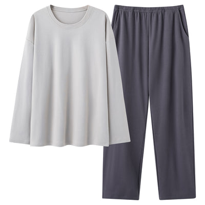 Pijama de Algodón 100% para Hombre con Manga Larga y Pantalón Largo - Image 12