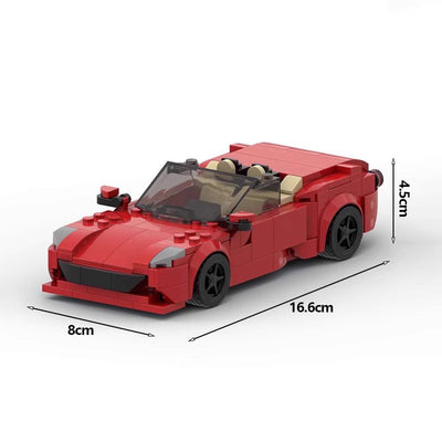 Auto Deportivo de Carreras Modelo DIY Bloques de Construcción Compatible - Image 6