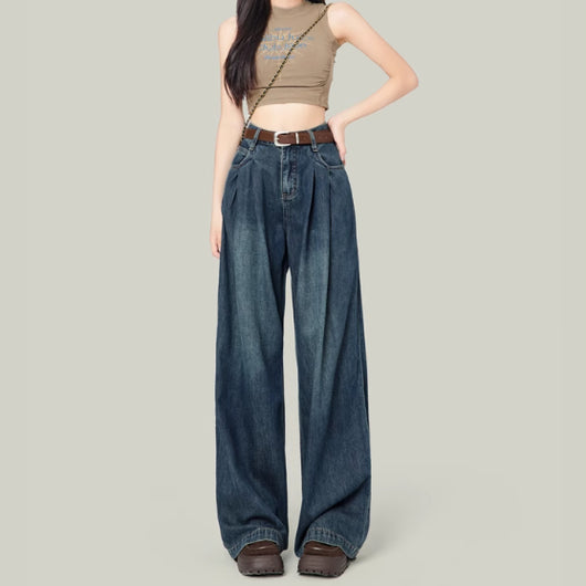 Pantalones Rectos de Tiro Alto para Mujeres Petite - Image 13