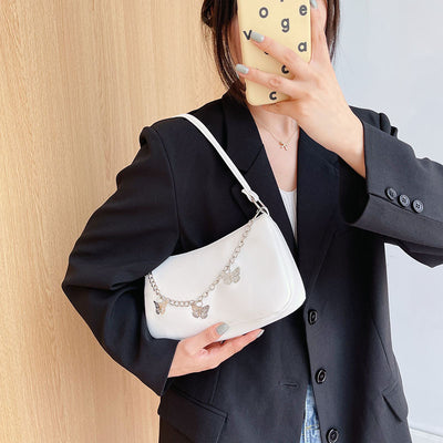 Bolso Bandolera Mariposa con Cadena - Cartera Versátil Comodidad Diaria - Image 7