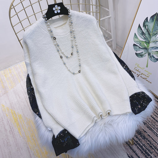 Suéter Pullover Tejido con Cuello Redondo y Mangas Largas - Image 13