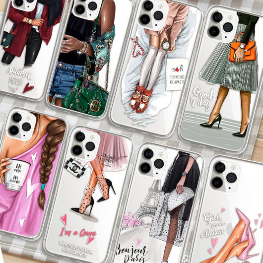 Funda Protectora para Celular - Diseño Elegante para Mujer