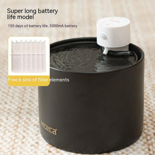 Fuente de Agua Inteligente para Gatos con Filtro y Sensor Automático - Image 11