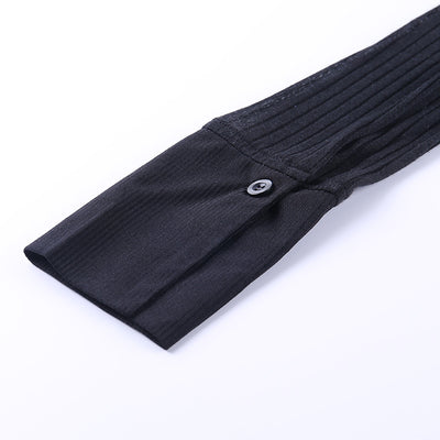 Blusa Larga Doble Botonadura Escotada para Primavera y Verano - Image 16