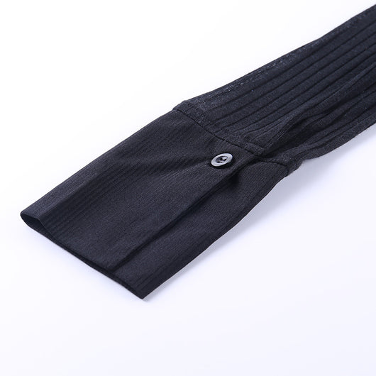 Blusa Larga Doble Botonadura Escotada para Primavera y Verano - Image 16