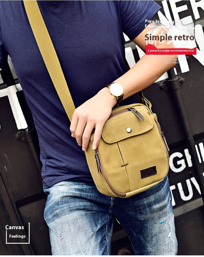 Bolsa Crossbody de Lona Estilo Coreano - Compacta y Versátil - Image 27