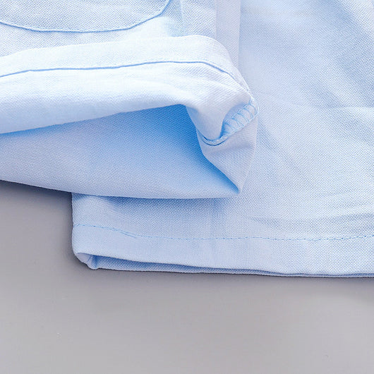 Conjunto Infantil Dos Piezas con Babero - Playera Cuello Redondo Manga Corta - Image 16