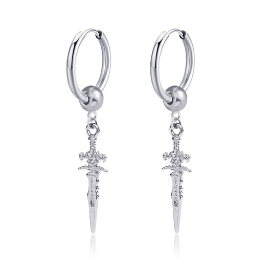 Aretes Vintage Personalizados para Hombre con Diseño de Flecha - Image 9