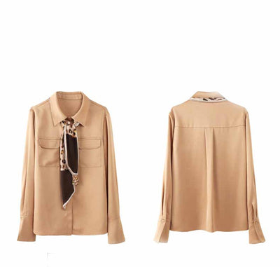 Camisa Clásica de Manga Larga con Solapa - Diseño Elegante y Versátil - Image 12