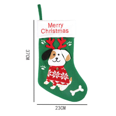 Bolsa de Regalos Navideños con Calcetines Estampados - Image 12